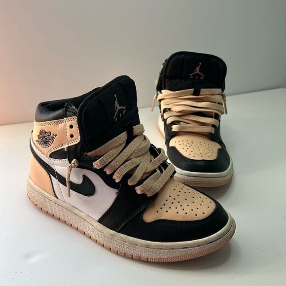 Nike Jordan 1 Retro High OG ‘Atmosphere’ ‘Bubble Gum’ - Picture 1 of 8